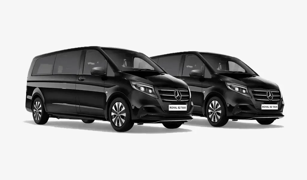 2 Vans Salzburg Taxi vehicle