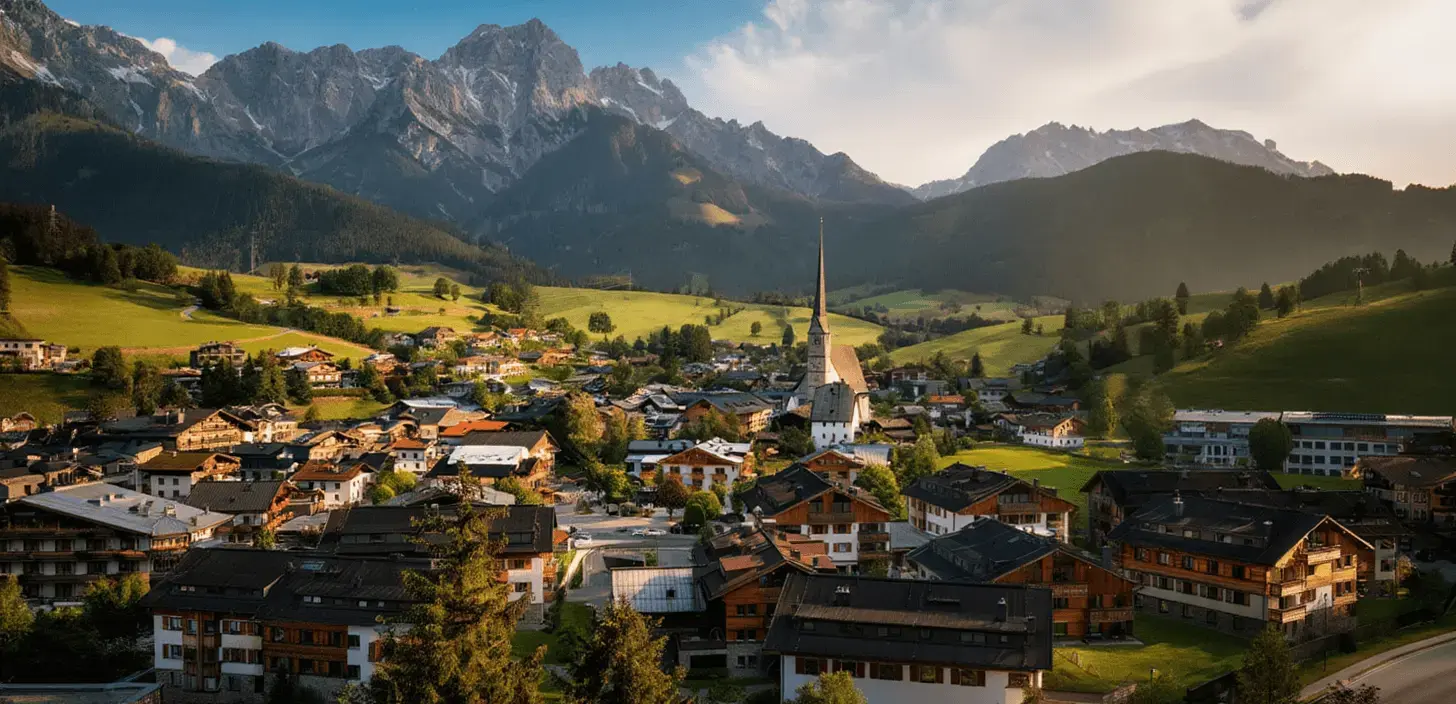 Maria Alm private transfer destination from Salzburg